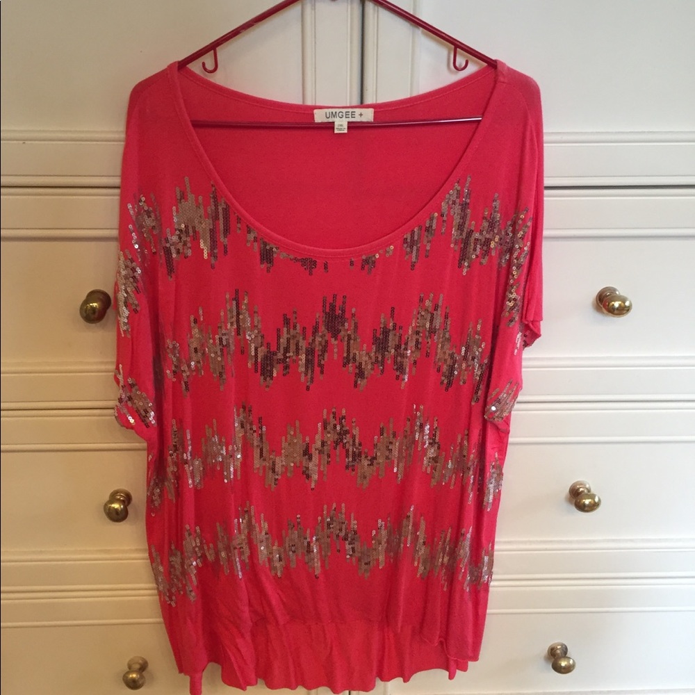 Umgee sequin top